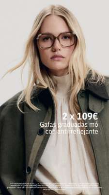 2x109€ - Gafas graduadas con antirreflejante